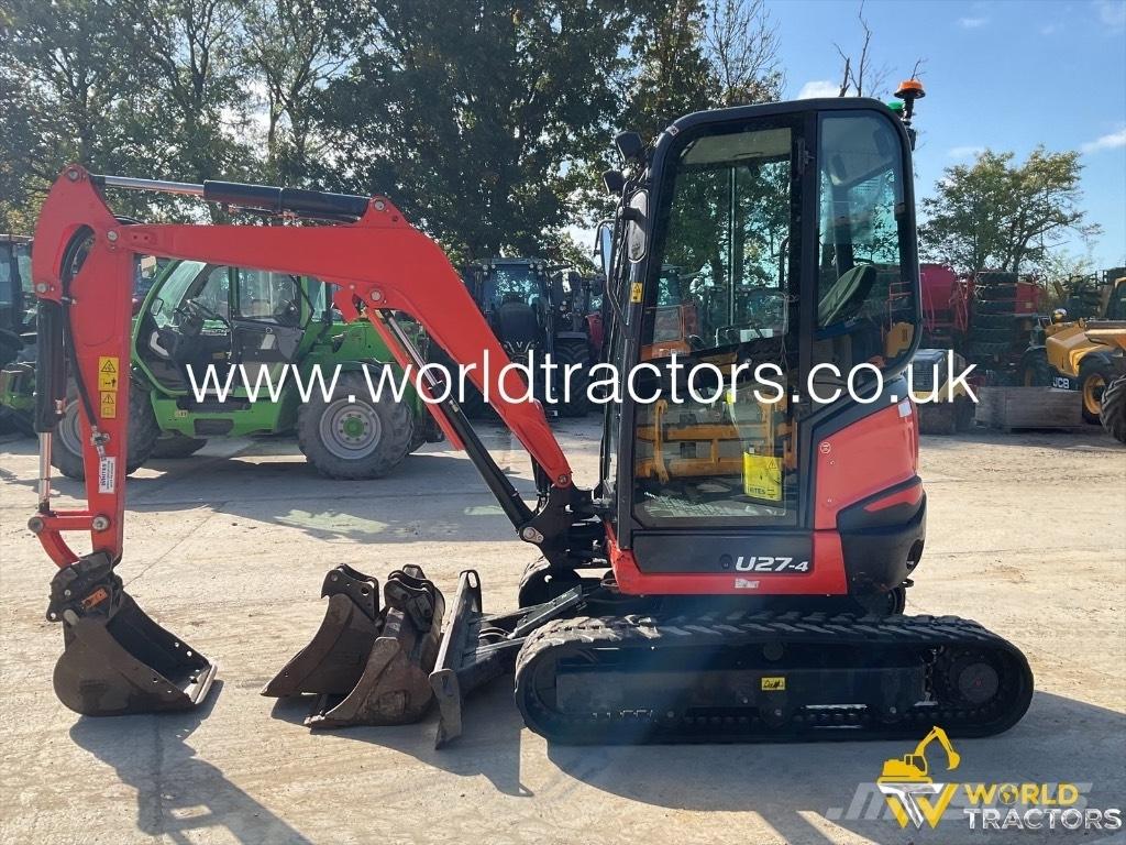 Kubota U 27-4 Minikaivukoneet < 7t