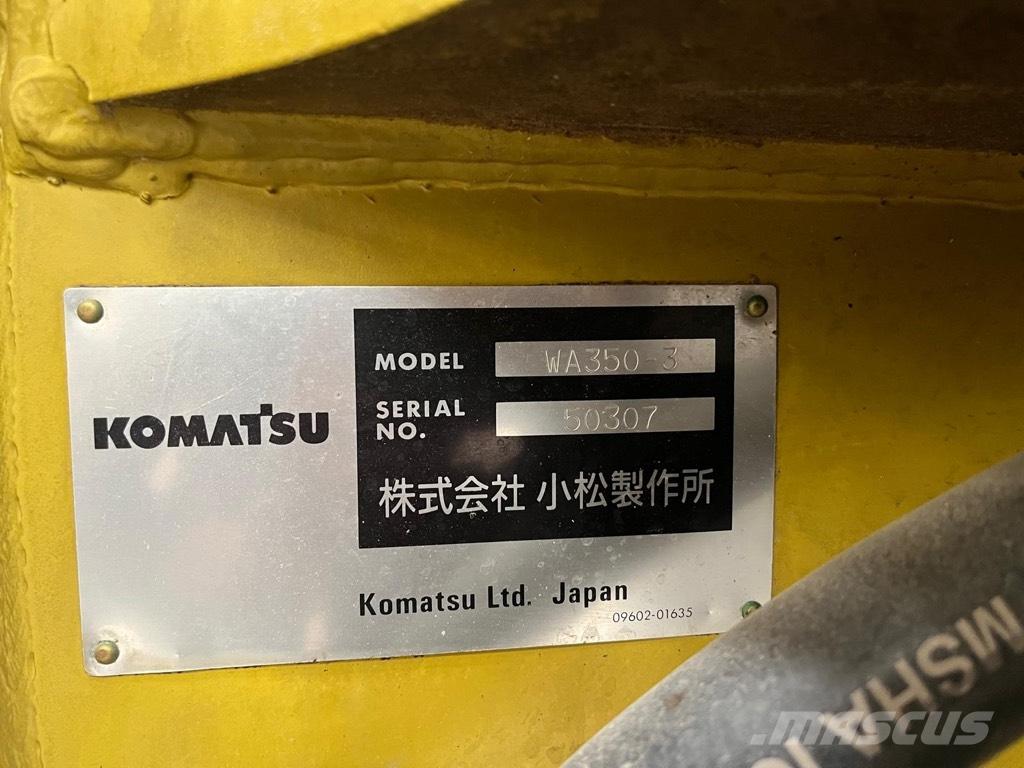 Komatsu WA 350-3 Pyöräkuormaajat
