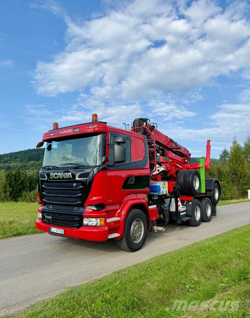 Scania R580 V8 6x4 Umpikorikuorma-autot