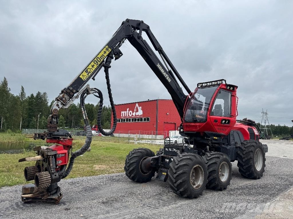 Komatsu 901 Harvesterit