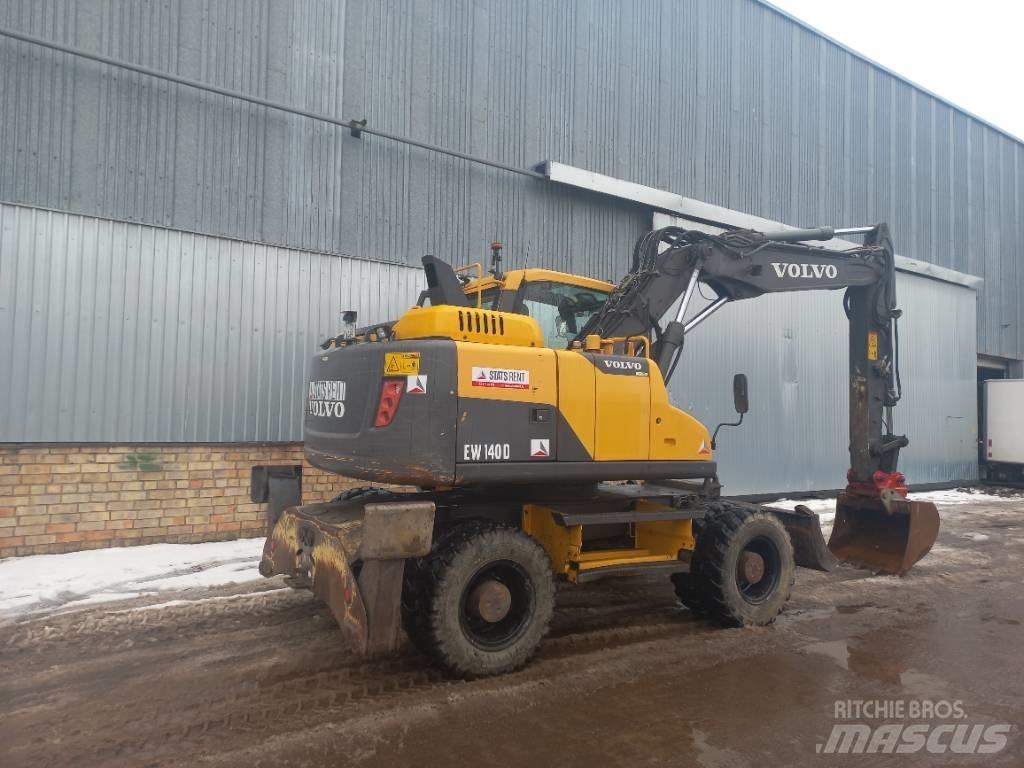 Volvo EW 140 D Pyöräkaivukoneet