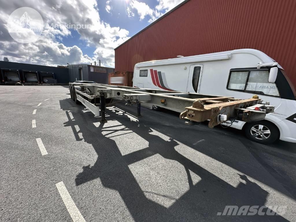 Fliegl SDS 400 Konttipuoliperävaunut
