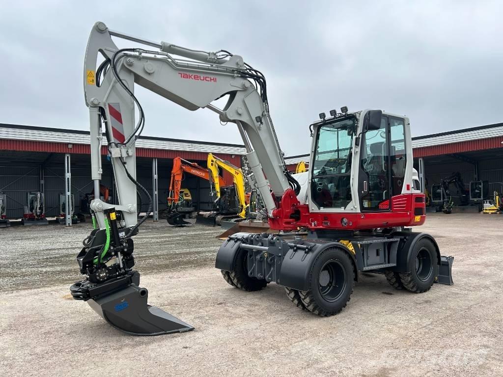 Takeuchi TB395W Pyöräkaivukoneet