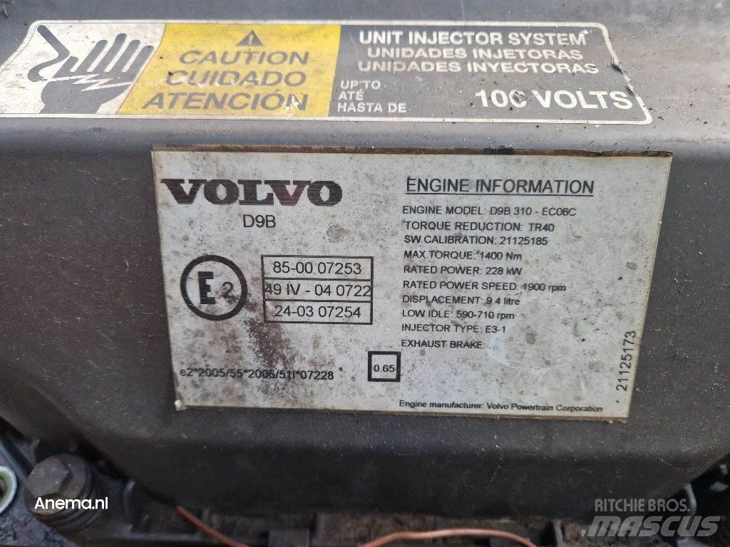Volvo D9B Moottorit
