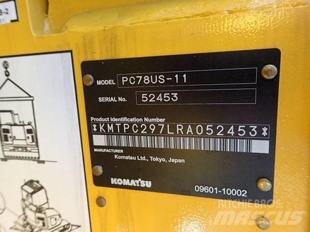 Komatsu PC78US-11 Telakaivukoneet