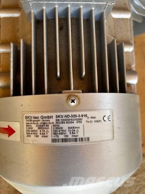  SKV  320 Viljan käsittely- ja varastointiyksiköt/koneet - Muut