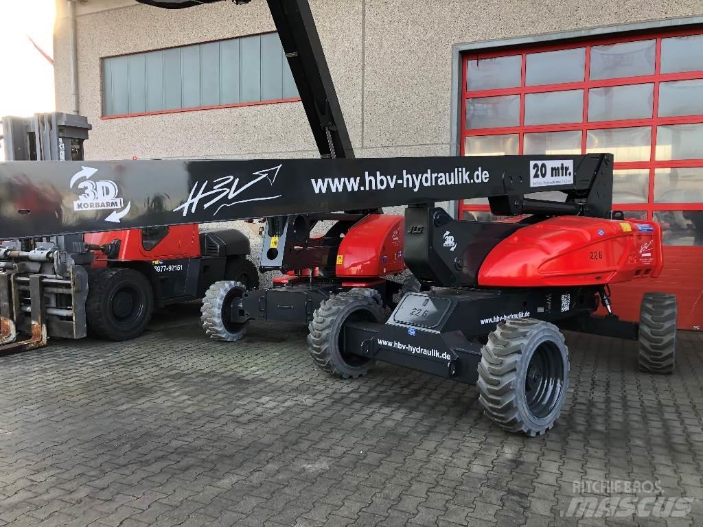 JLG E 600 JP Teleskooppipuominostimet
