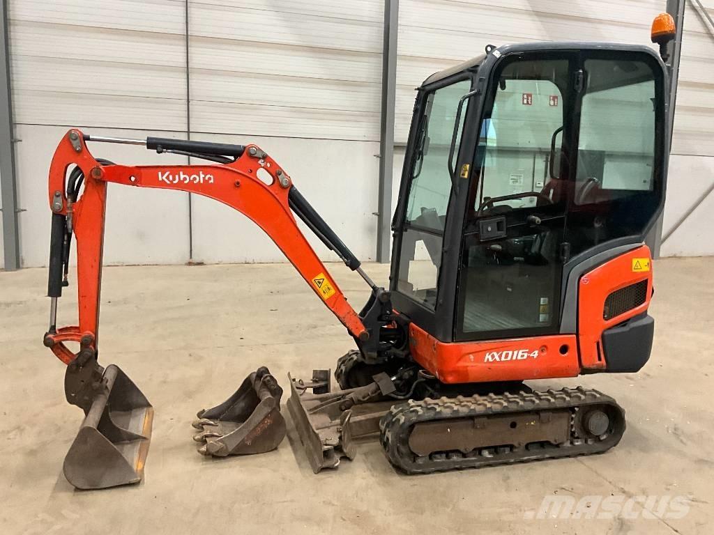 Kubota KX 016-4 Minikaivukoneet < 7t