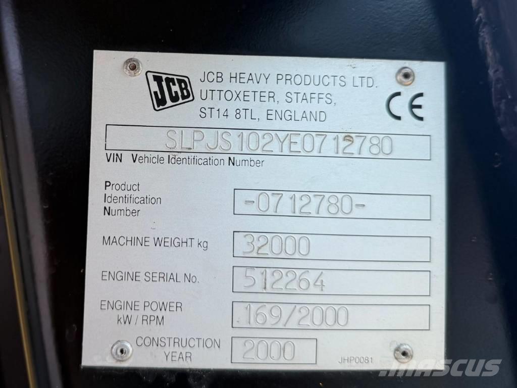 JCB JS 330 XD Telakaivukoneet
