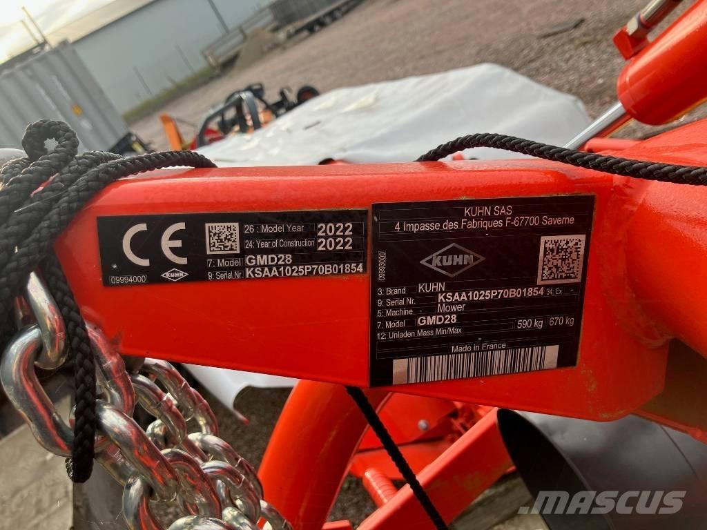 Kuhn GMD 280 Niittokoneet