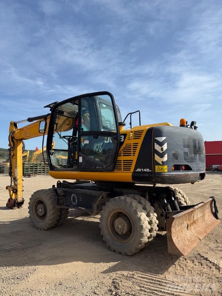 JCB JS 145 W Pyöräkaivukoneet