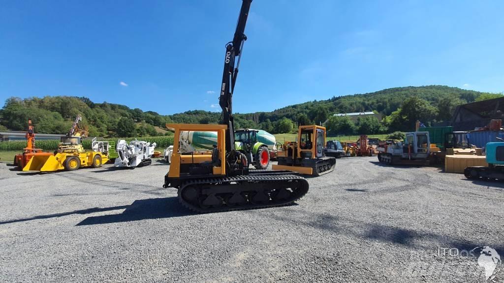 Morooka MST 800 E Tela-alustaiset nosturit