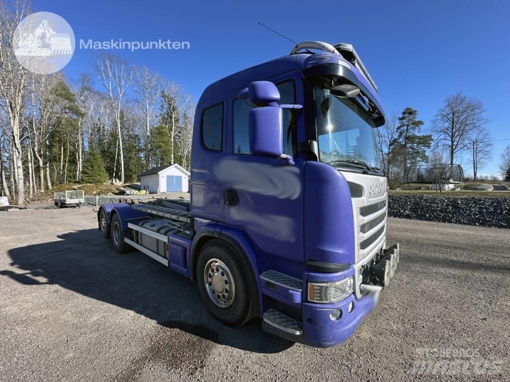 Scania G 480 Koukkulava kuorma-autot