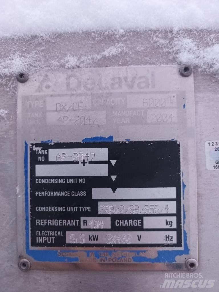 Delaval DX-CE Maidon säilytyslaitteet