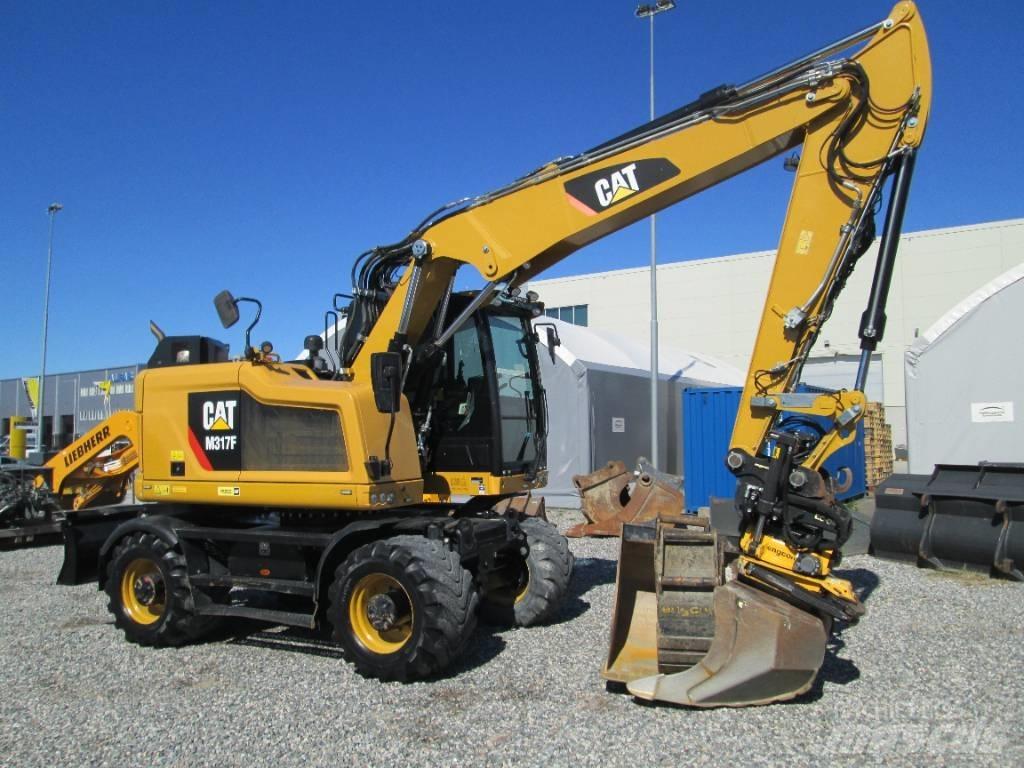 CAT M 317F Pyöräkaivukoneet