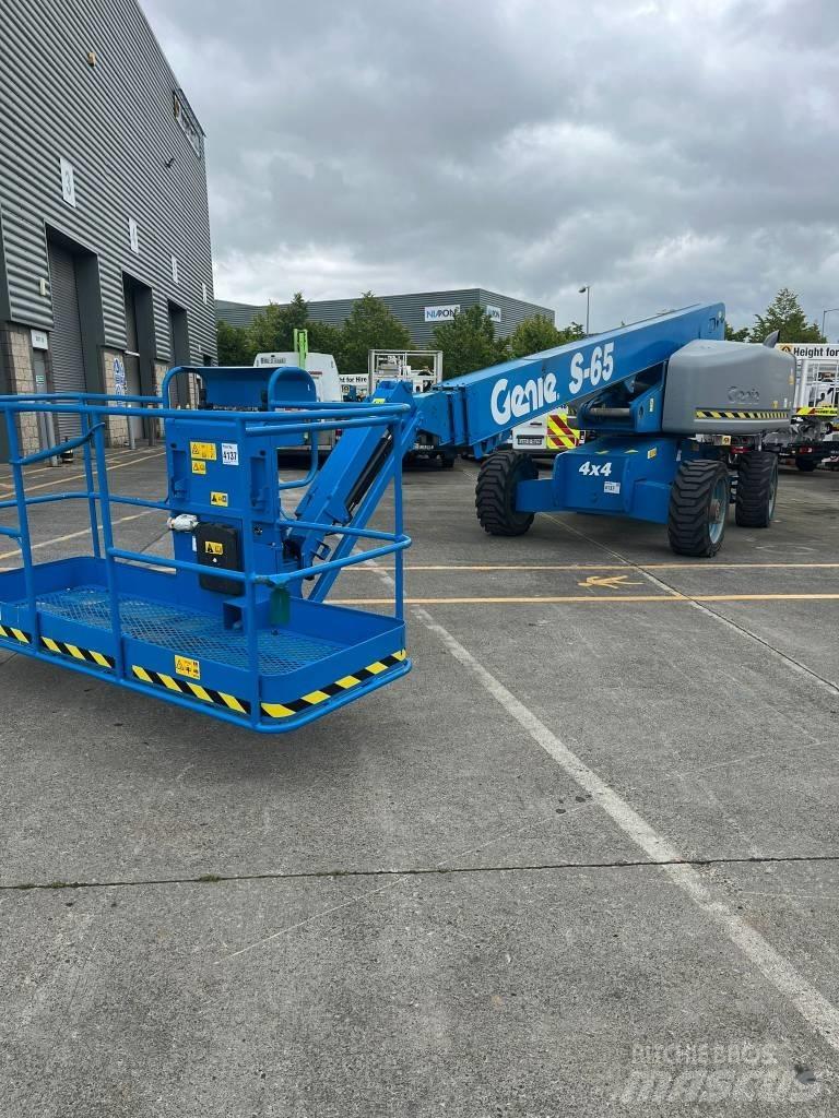Genie S 65 Teleskooppipuominostimet
