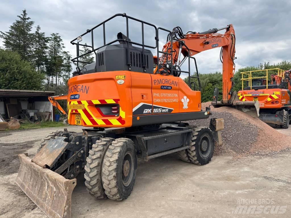 Doosan DX165WR-7 Pyöräkaivukoneet