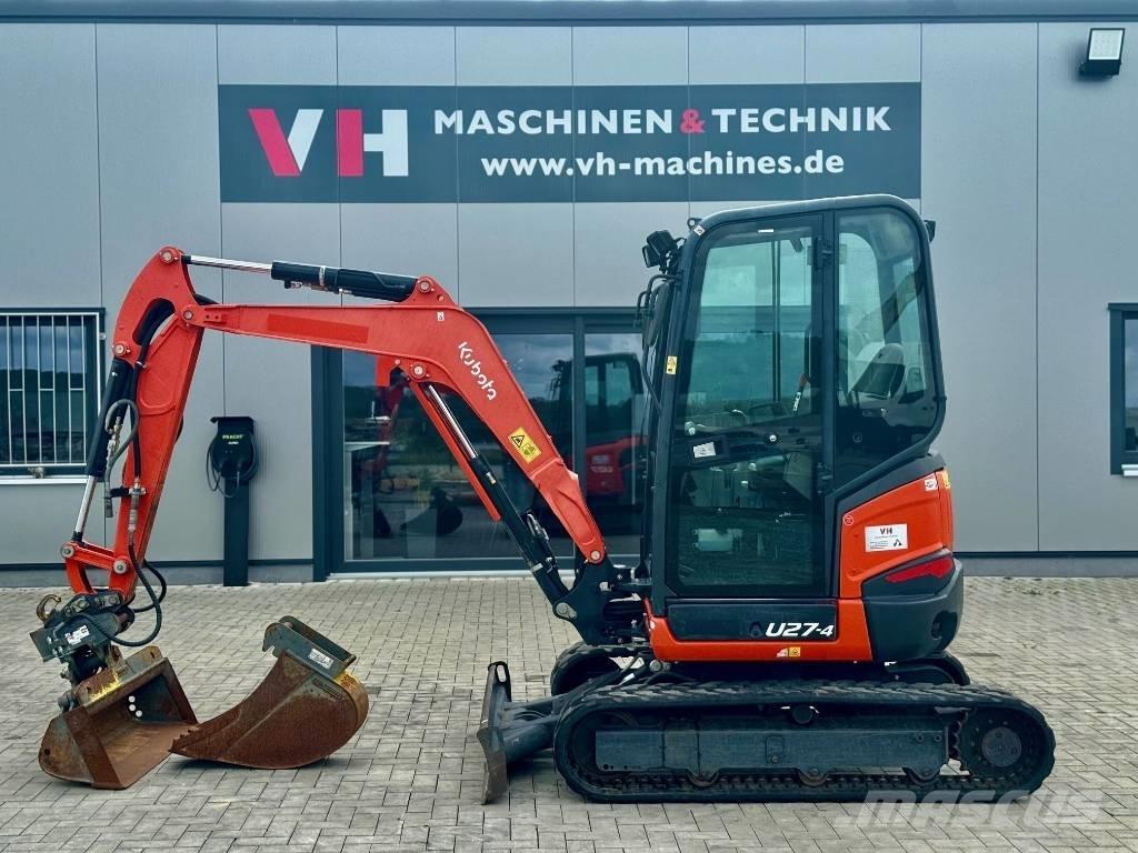 Kubota U 27-4 Minikaivukoneet < 7t