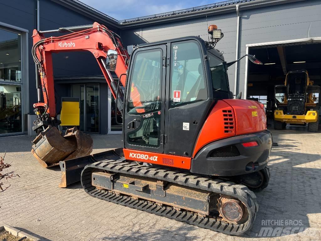 Kubota KX 080-4 Midikaivukoneet 7t - 12t