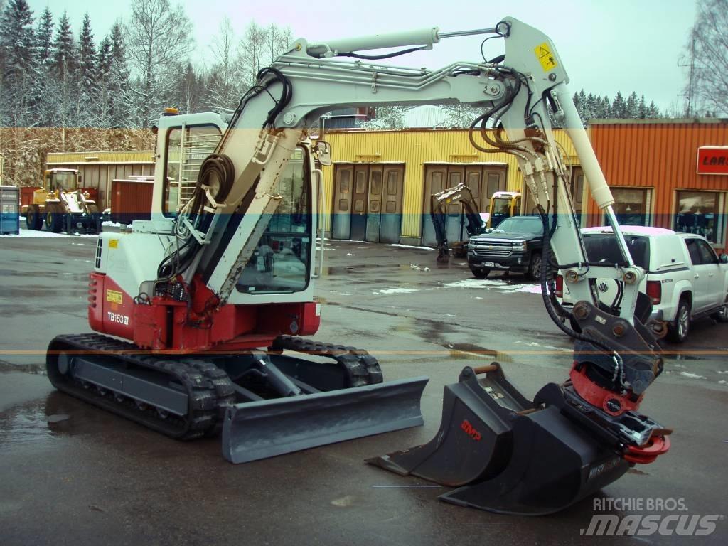 Takeuchi TB153FR Minikaivukoneet < 7t