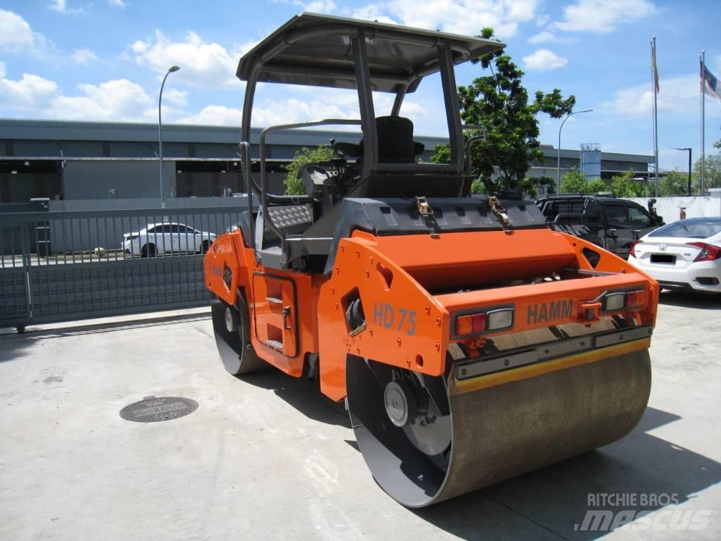 Hamm HD 75 Tandemjyrät