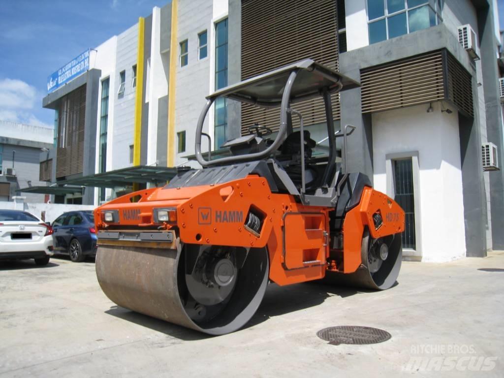 Hamm HD 75 Tandemjyrät