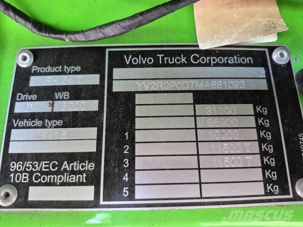 Volvo FH 16 750 Vetopöytäautot