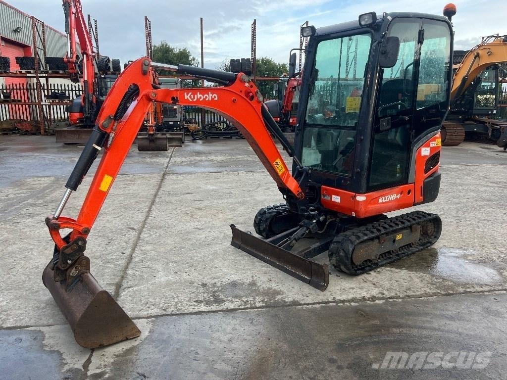 Kubota KX 018-4 Minikaivukoneet < 7t