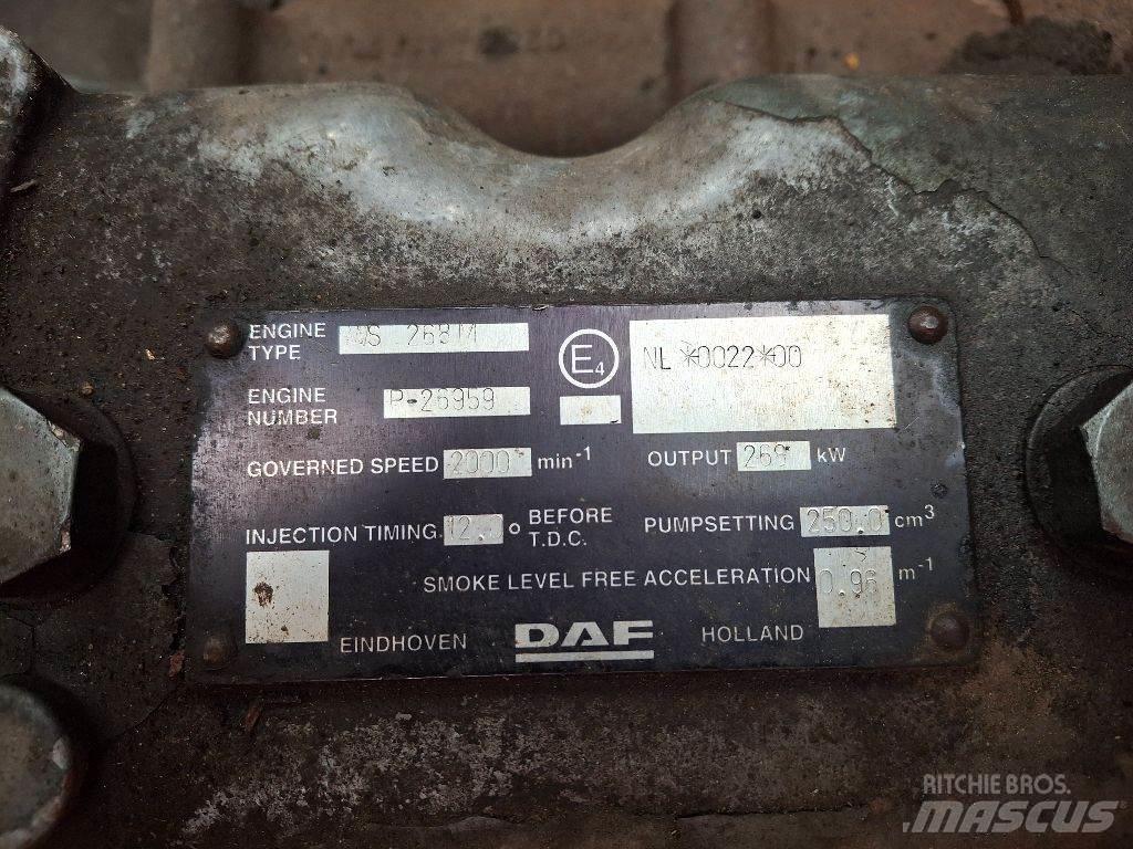DAF WS268M Moottorit