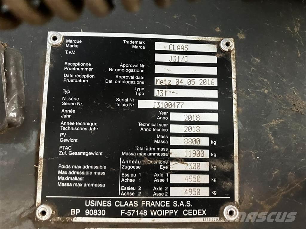 CLAAS 5200 FC Kanttipaalaimet