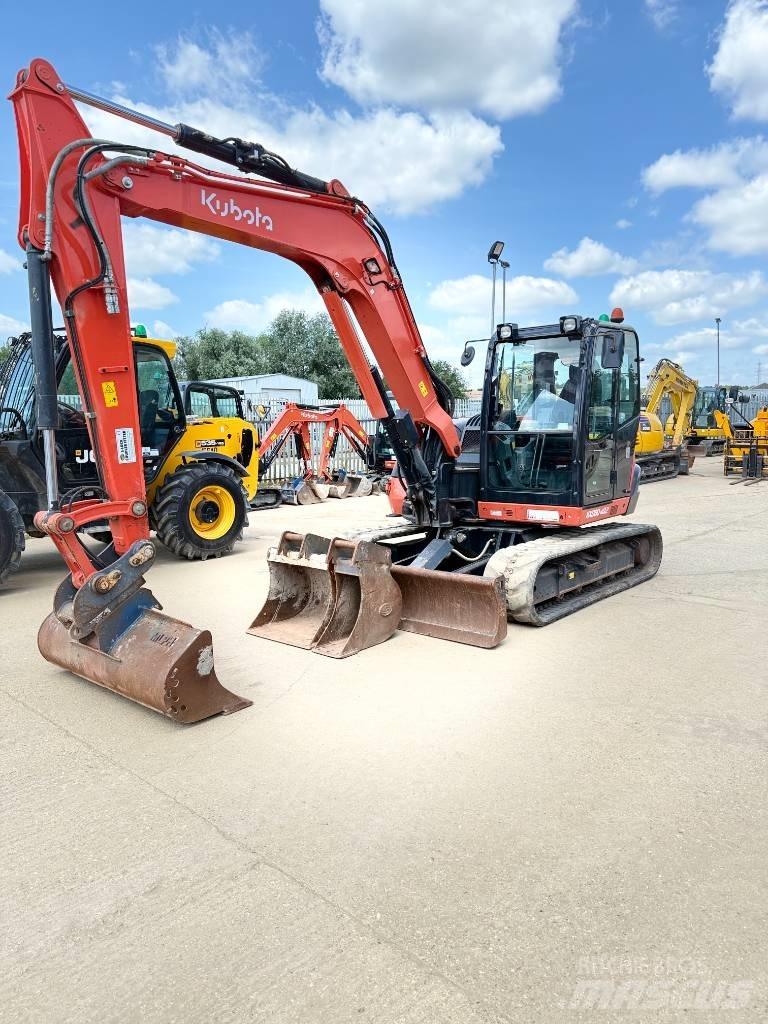 Kubota KX 080-4 Midikaivukoneet 7t - 12t