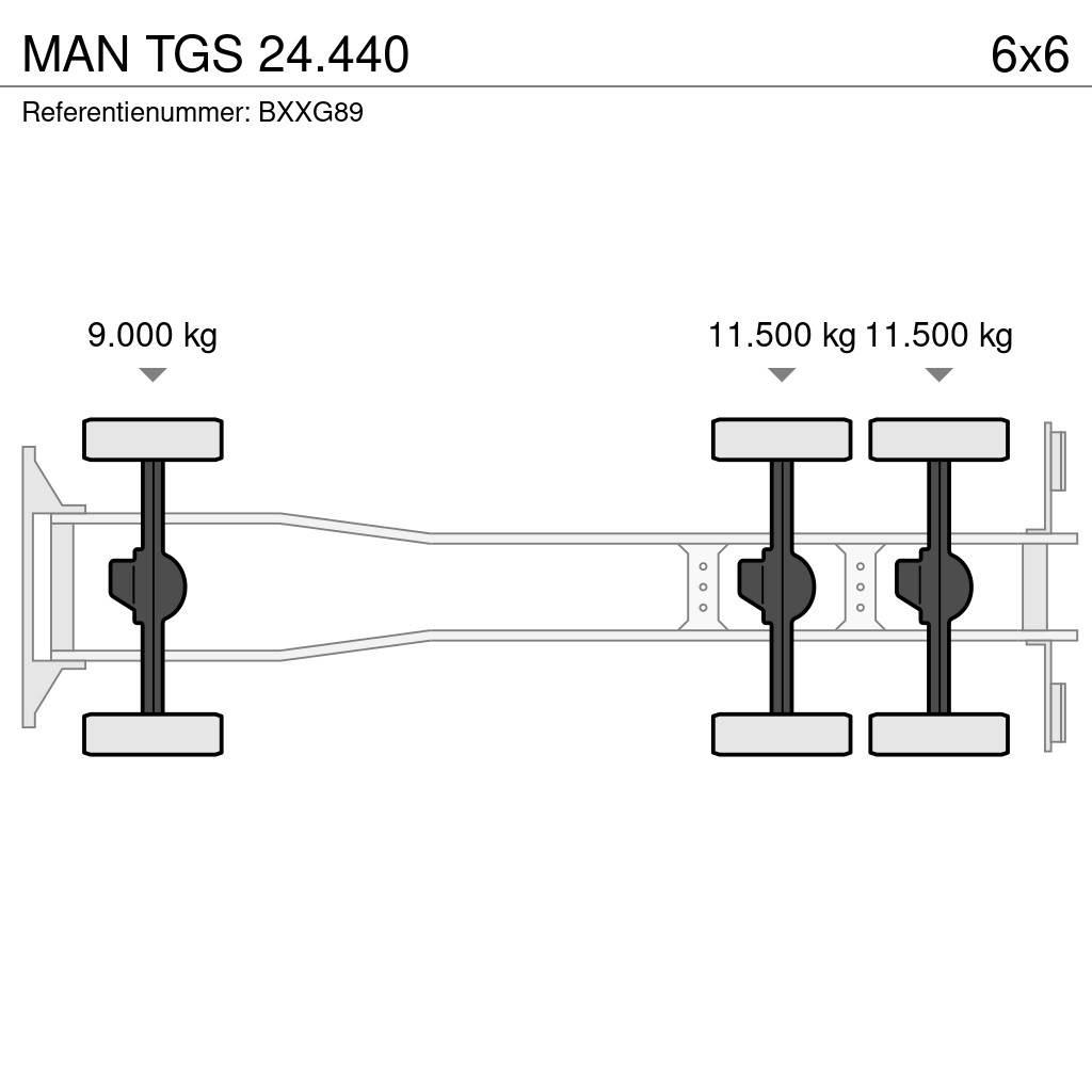 MAN TGS 24.440 Koukkulava kuorma-autot