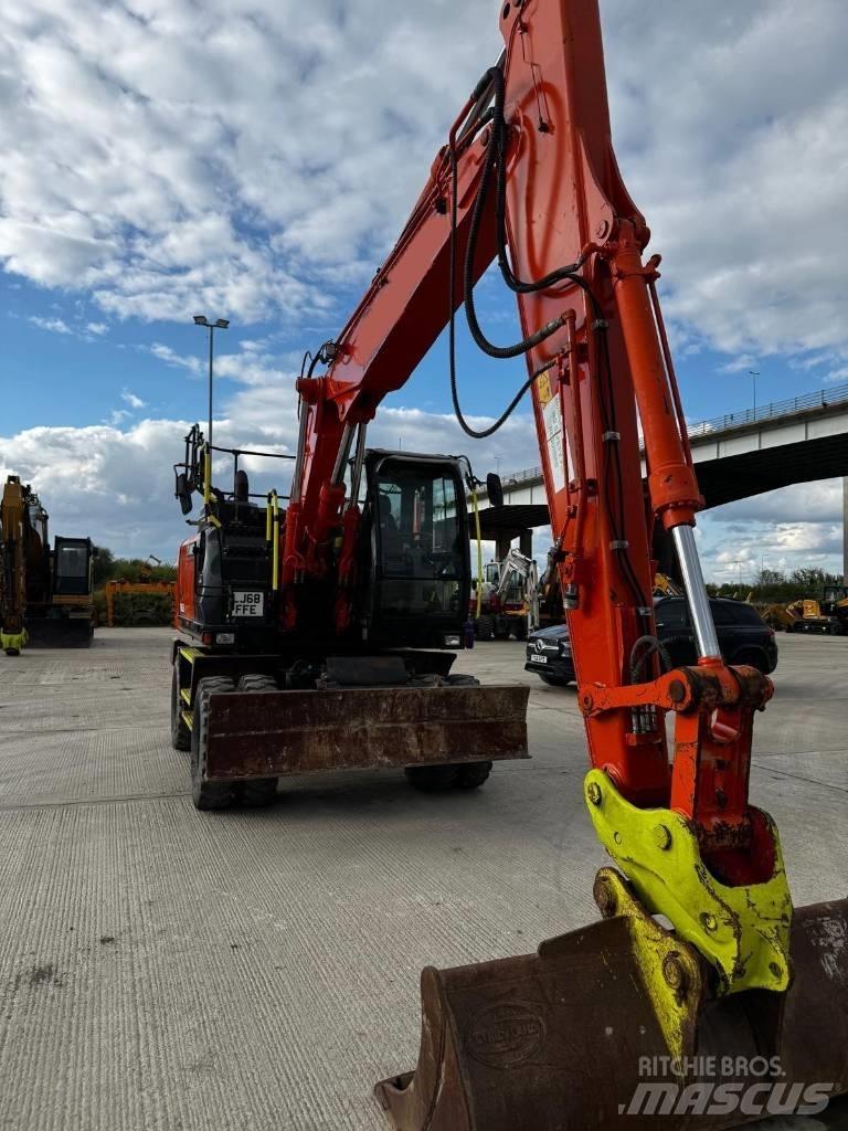 Hitachi ZX 145 W-6 Pyöräkaivukoneet