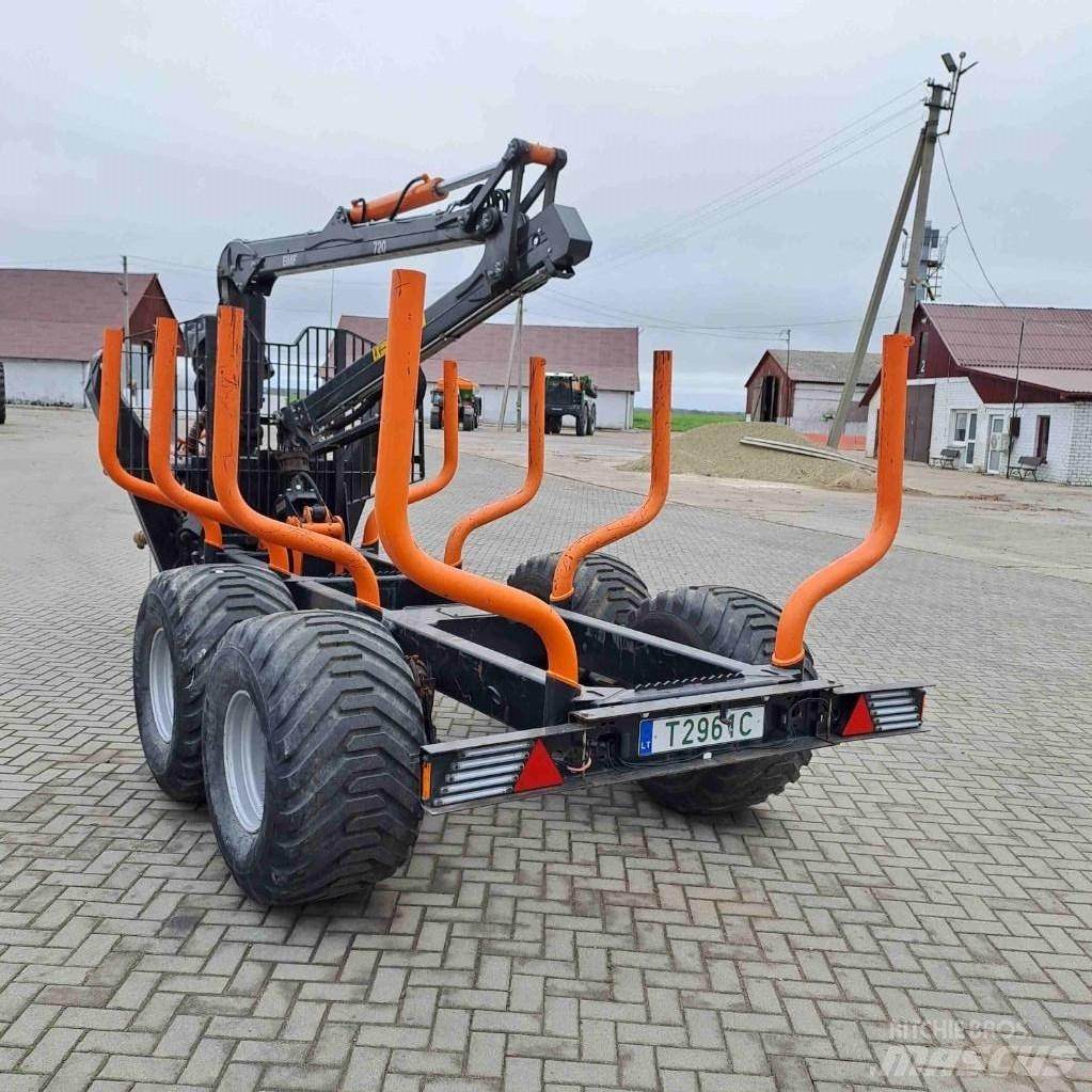BMF 720 Puuperävaunut