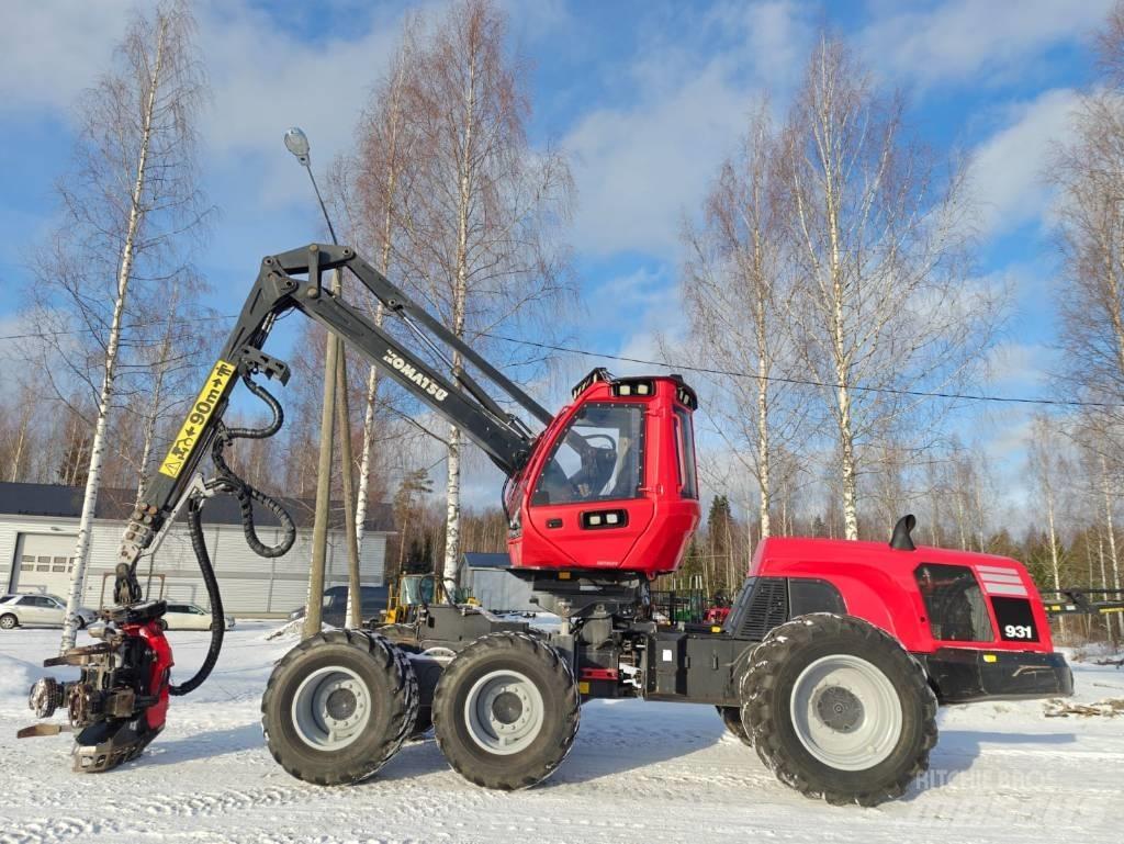 Komatsu 931 Harvesterit