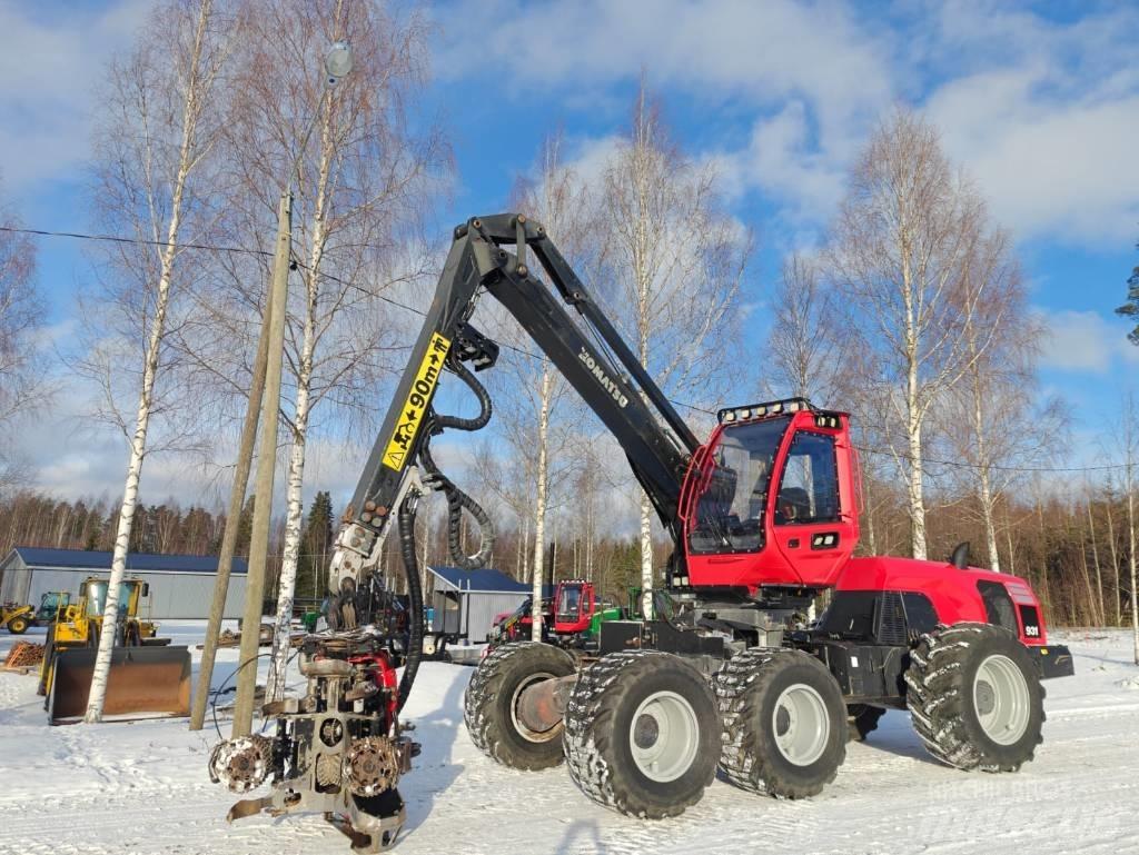 Komatsu 931 Harvesterit