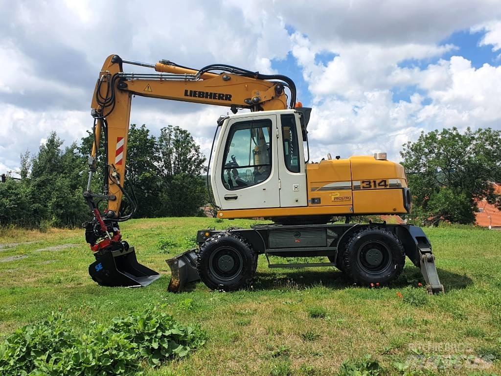 Liebherr A314 Pyöräkaivukoneet