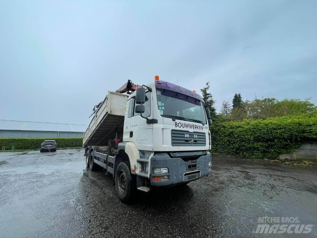 MAN TGA 33.390 Sora- ja kippiautot
