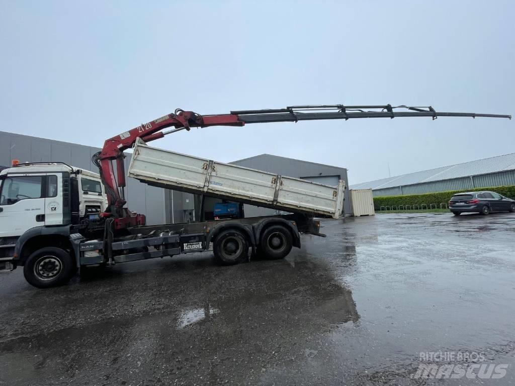 MAN TGA 33.390 Sora- ja kippiautot