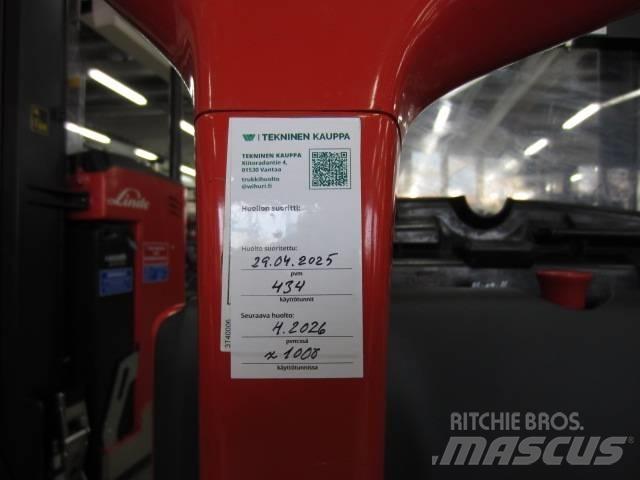 Linde L 10 Käyden ajettavat pinoamistrukit
