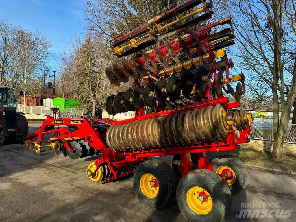 Väderstad Carrier650 Kiekkomultaimet ja lautasäkeet