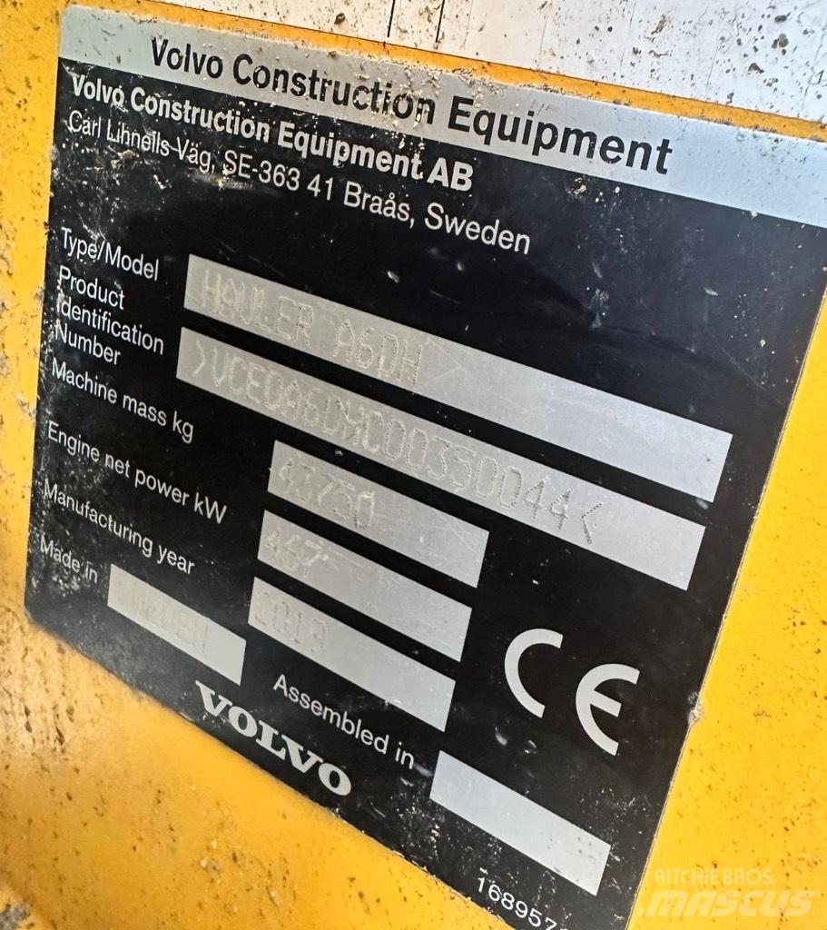 Volvo A 60 H Dumpperit