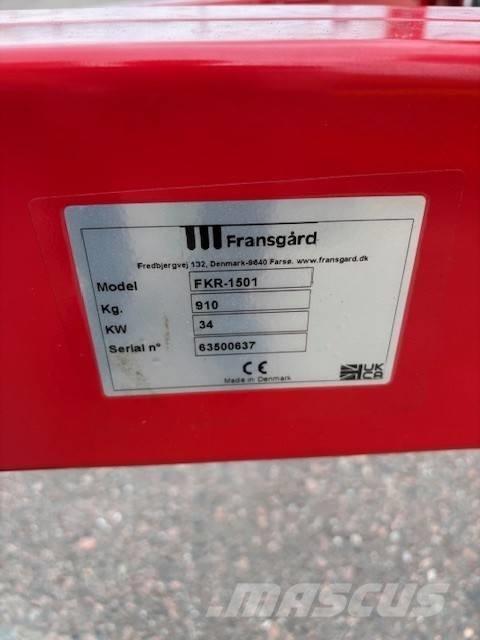 Fransgård FKR 1501 Kesantoleikkurit ja -murskaimet