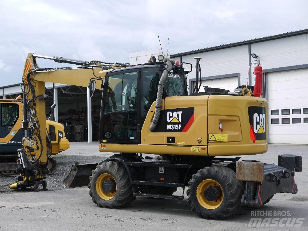CAT M 315 F Pyöräkaivukoneet