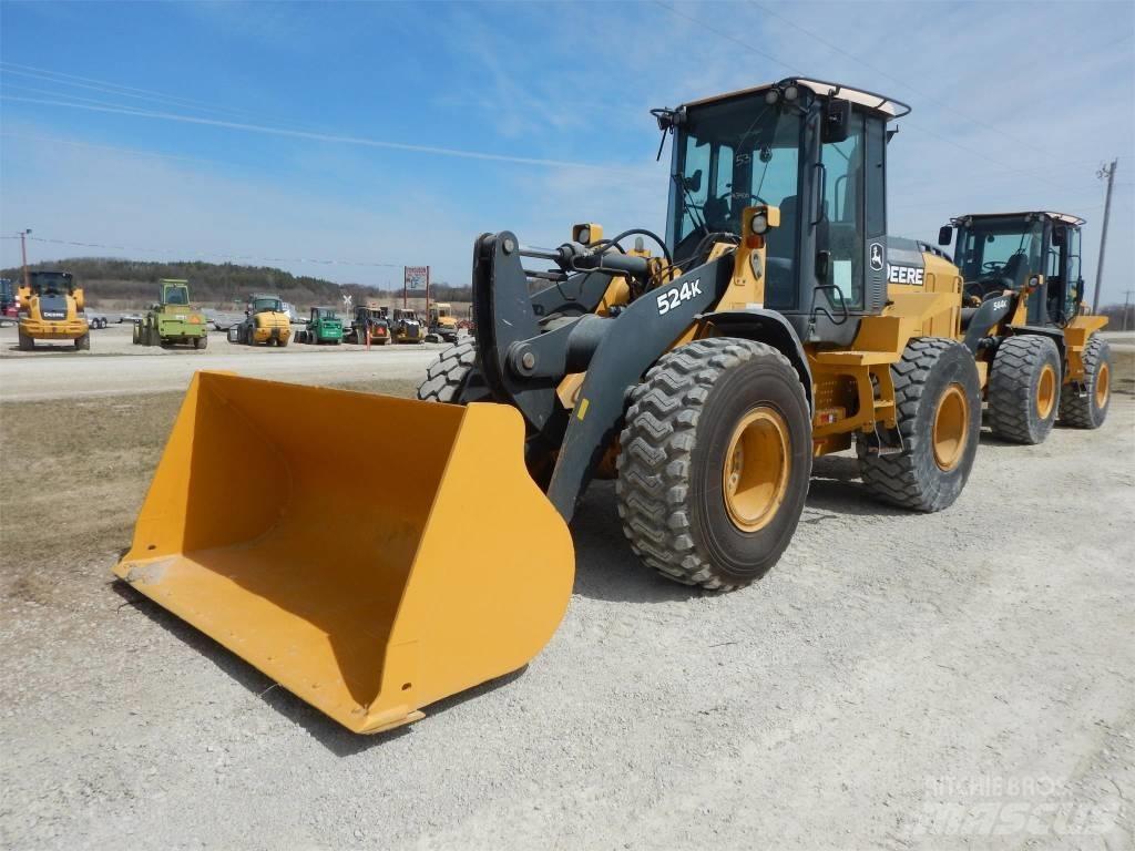John Deere 524K Pyöräkuormaajat