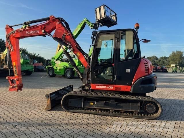 Kubota KX080-4a2 Midikaivukoneet 7t - 12t