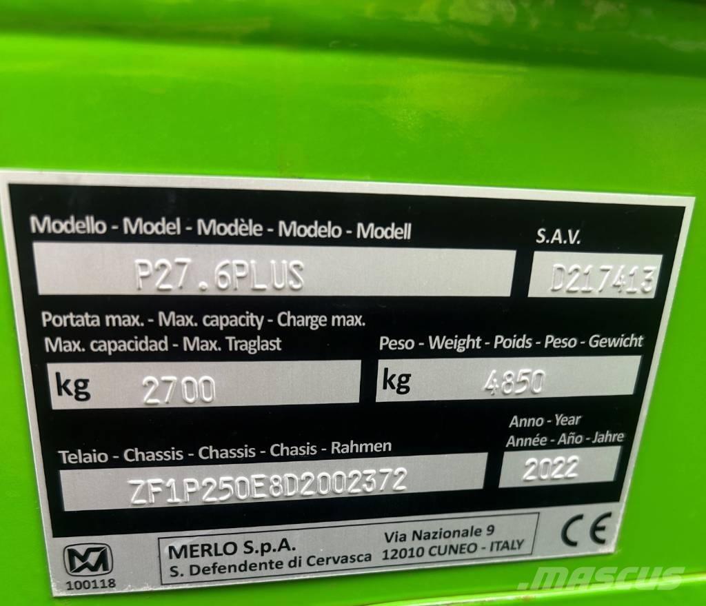 Merlo P 27.6 Plus Kurottajat