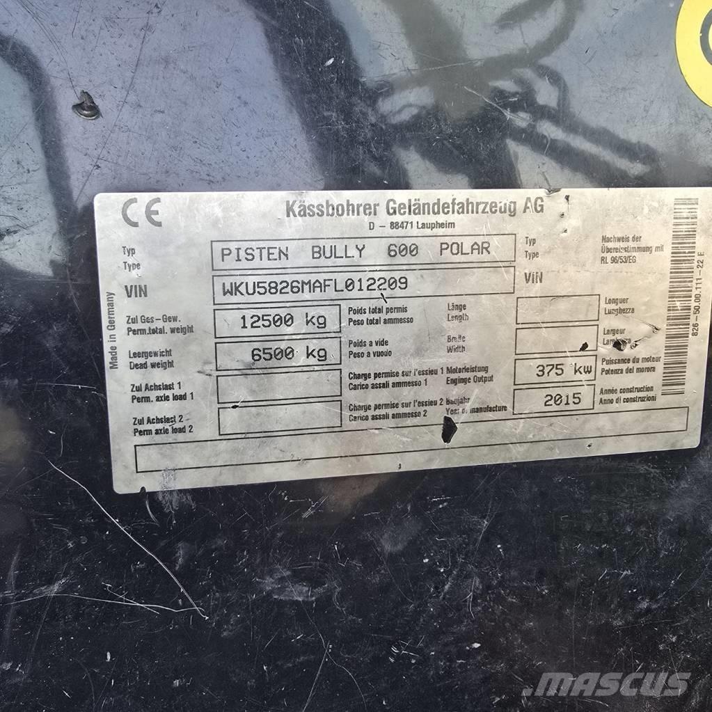Kässbohrer PB 600 Rinnekoneet
