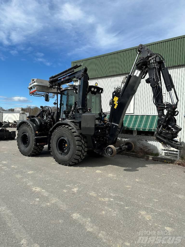 Huddig 1260D Rail Kaivurikuormaajat