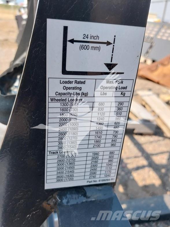 CASE 55A-FFB Haarukat